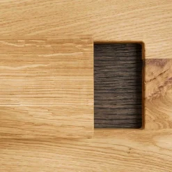 Wohnen Massive Wohnzimmereinrichtung mit LED - Xeddos (dreiteilig)