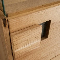 Wohnen Massive Wohnzimmereinrichtung mit LED - Xeddos (dreiteilig)