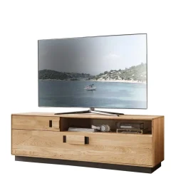 Wohnen Massive Wohnzimmereinrichtung mit LED - Xeddos (dreiteilig)