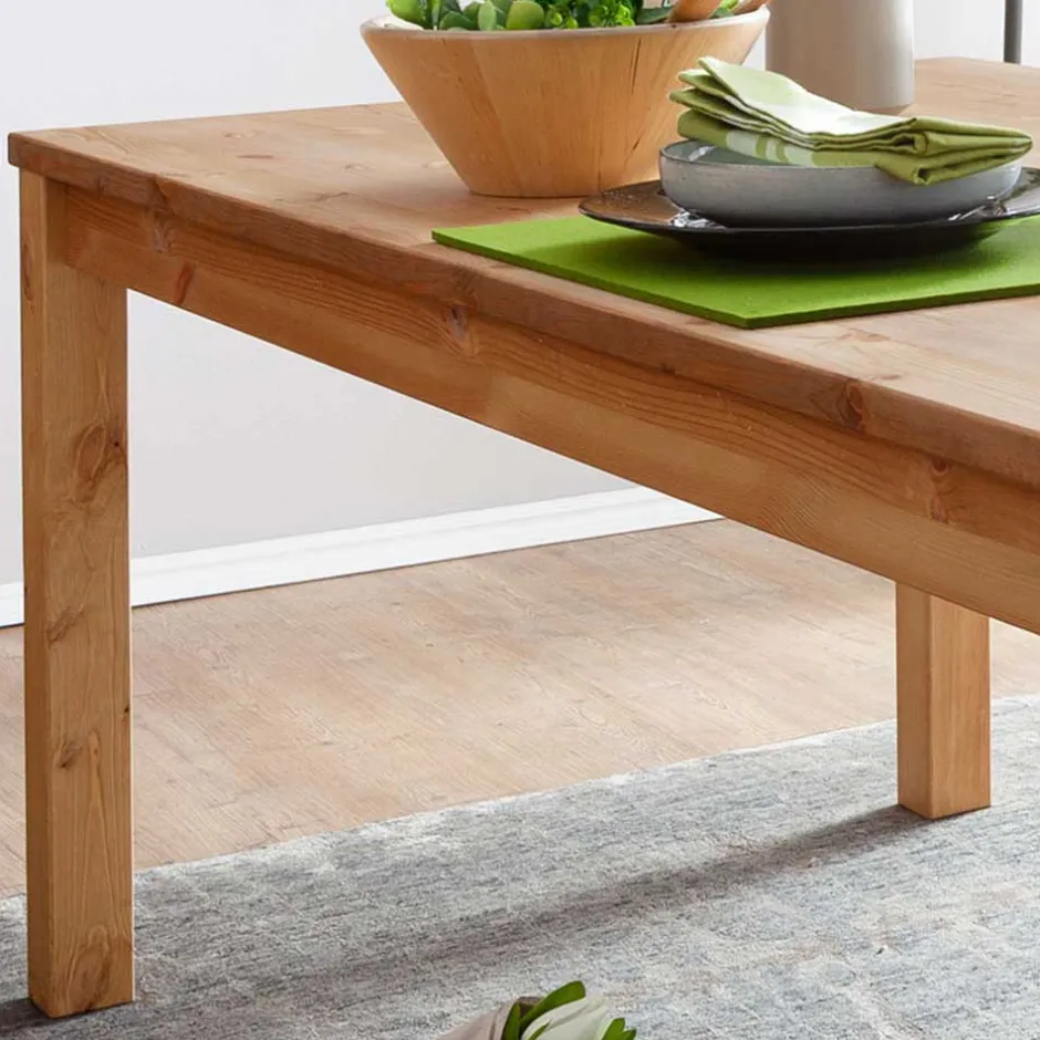 Massiver Tisch in Eiche gebeizt & geölt - Filedria^Wohnen Outlet