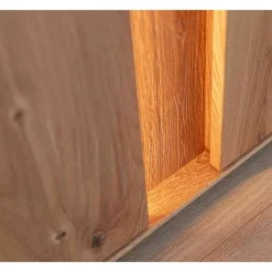 Massiver TV Unterschrank mit LED Licht - Cocondar^Wohnen Clearance