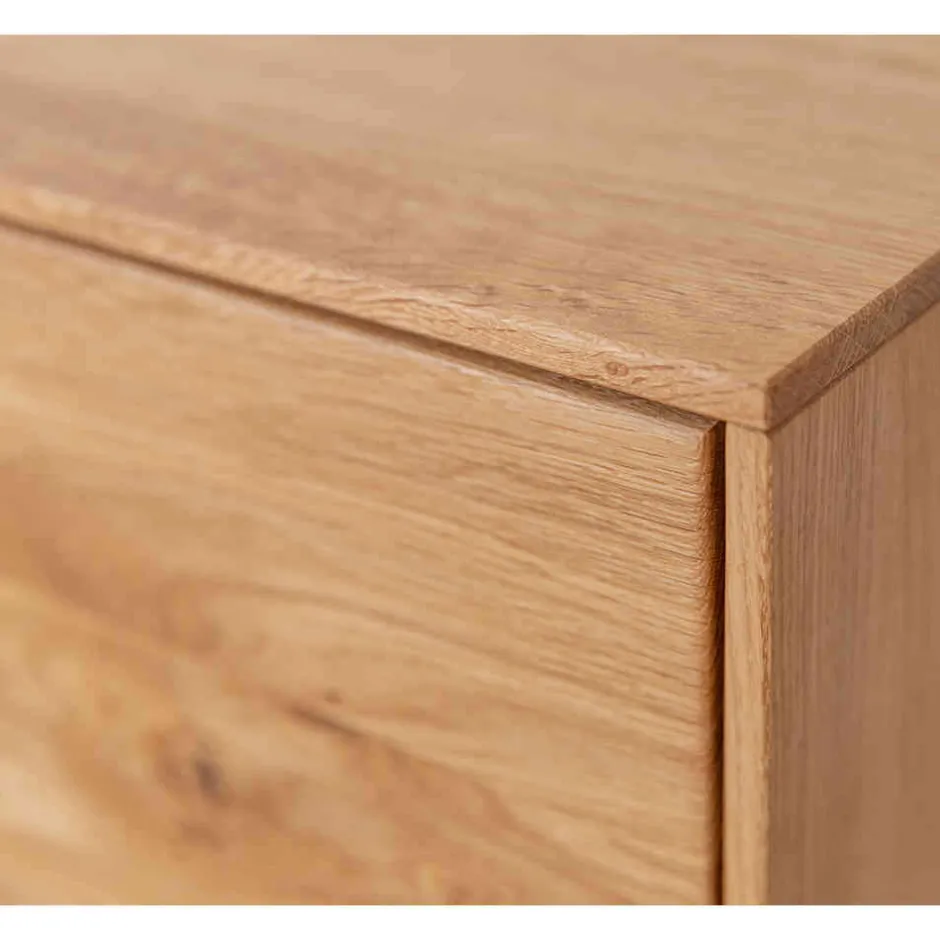 Massiver TV Unterschrank mit LED Licht - Cocondar^Wohnen Clearance