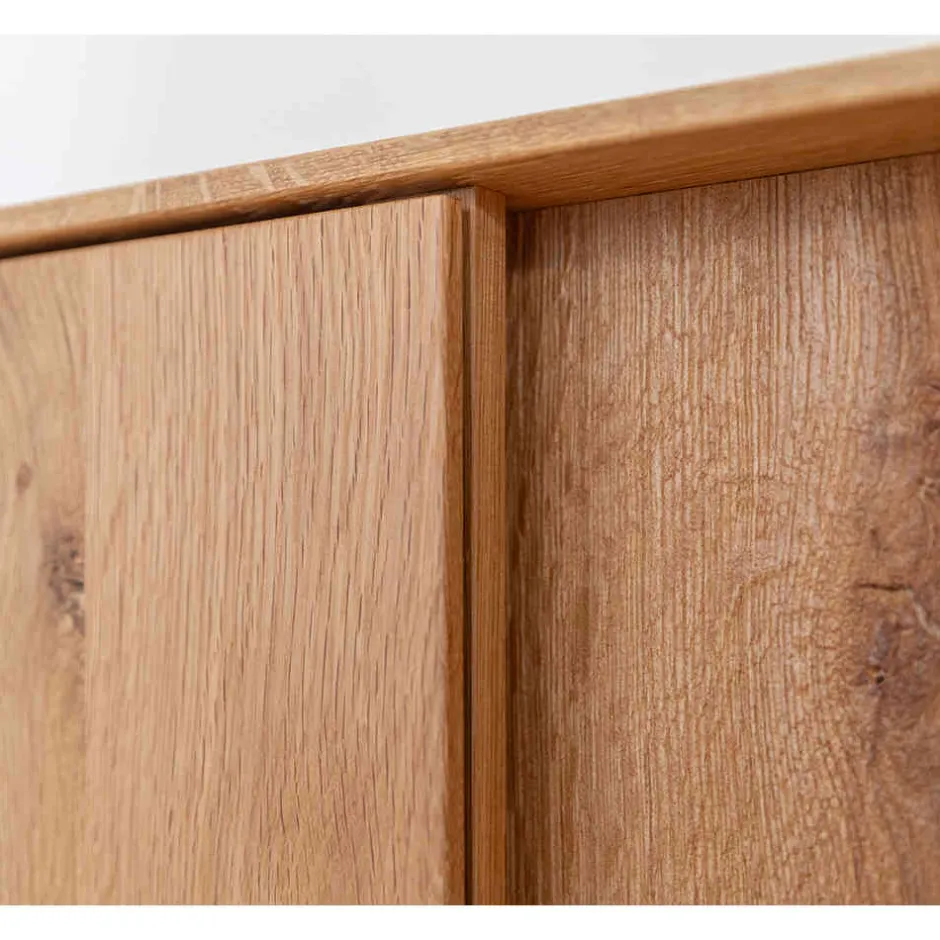 Massiver TV Unterschrank mit LED Licht - Cocondar^Wohnen Clearance