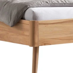 Massives Bettgestell aus Wildbuche 140x200 - Telgada^Wohnen Discount