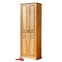 Wohnen Massives Dielenmöbel Set im Landhausstil - Edranov (vierteilig)