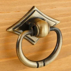 Wohnen Massives Dielenmöbel Set im Landhausstil - Edranov (vierteilig)