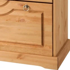 Wohnen Massives Dielenmöbel Set im Landhausstil - Edranov (vierteilig)