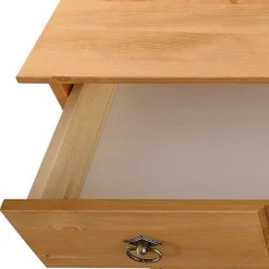 Wohnen Massives Dielenmöbel Set im Landhausstil - Edranov (vierteilig)