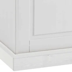 Wohnen Massives Kiefer Sideboard Satumare in Weiß