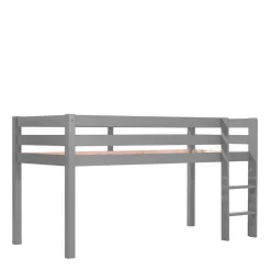 Massives Kinderhochbett in Grau lackiert - Niilo^Wohnen Clearance