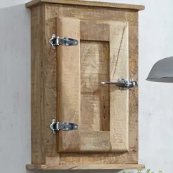 Wohnen Massivholz Badmöbel aus Mango - Suennas (fünfteilig)