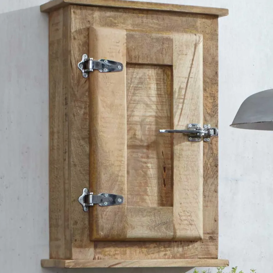 Wohnen Massivholz Badmöbel aus Mango - Suennas (fünfteilig)