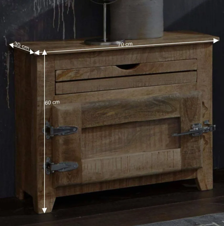 Wohnen Massivholz Badmöbel aus Mango - Suennas (fünfteilig)