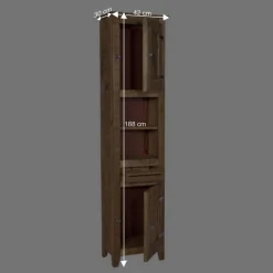 Wohnen Massivholz Badmöbel aus Mango - Suennas (fünfteilig)