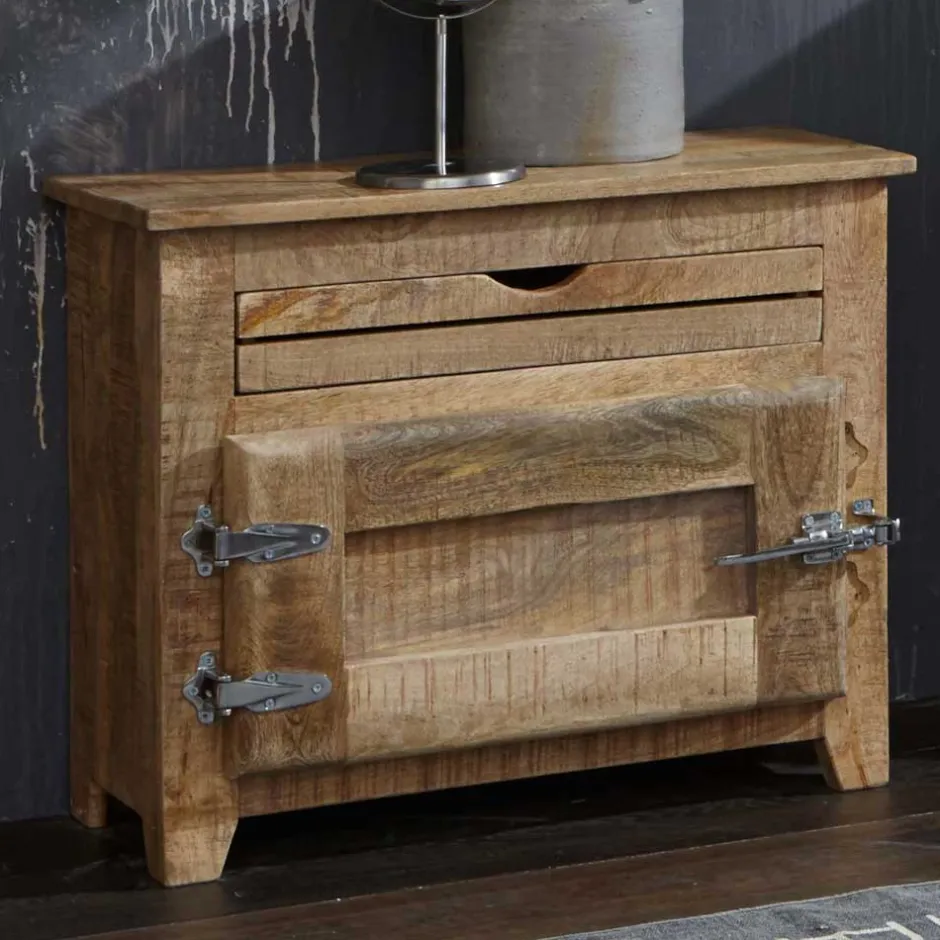 Wohnen Massivholz Badmöbel aus Mango - Suennas (fünfteilig)