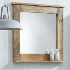 Wohnen Massivholz Badmöbel aus Mango - Suennas (fünfteilig)