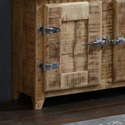 Wohnen Massivholz Badmöbel aus Mango - Suennas (fünfteilig)