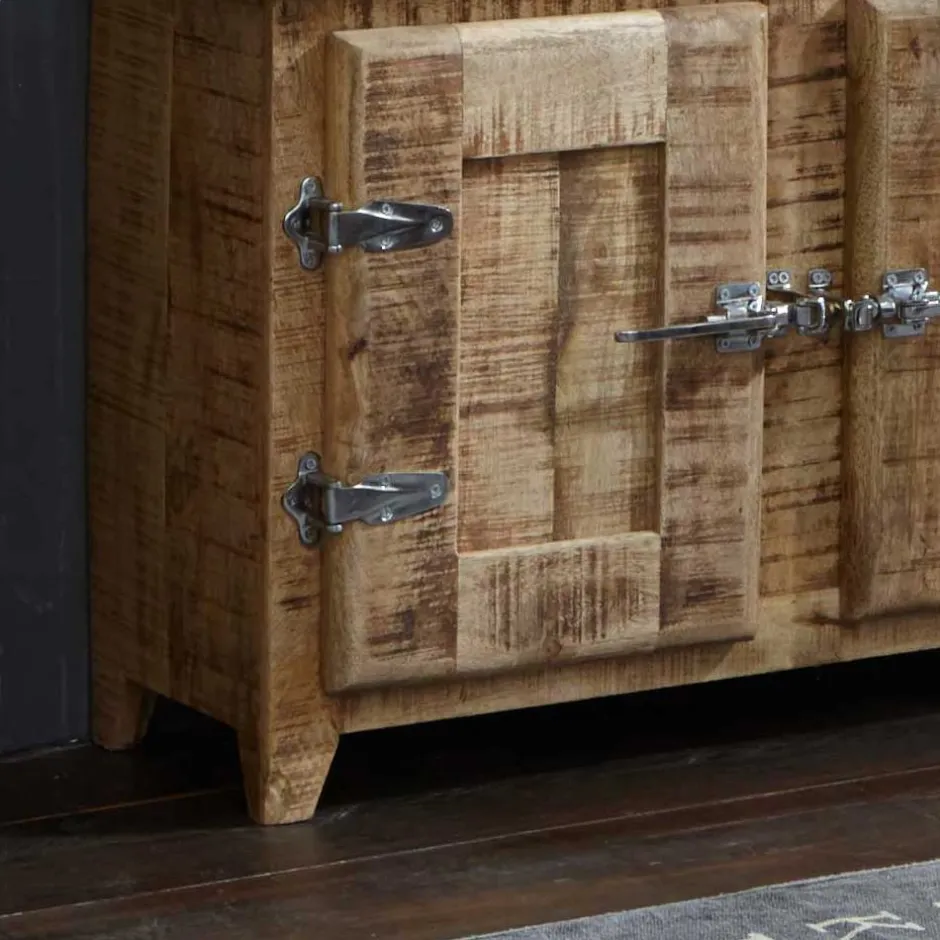 Wohnen Massivholz Badmöbel aus Mango - Suennas (fünfteilig)