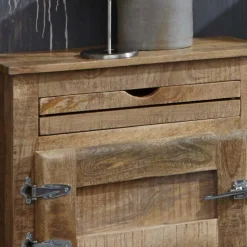 Wohnen Massivholz Badmöbel aus Mango - Suennas (fünfteilig)