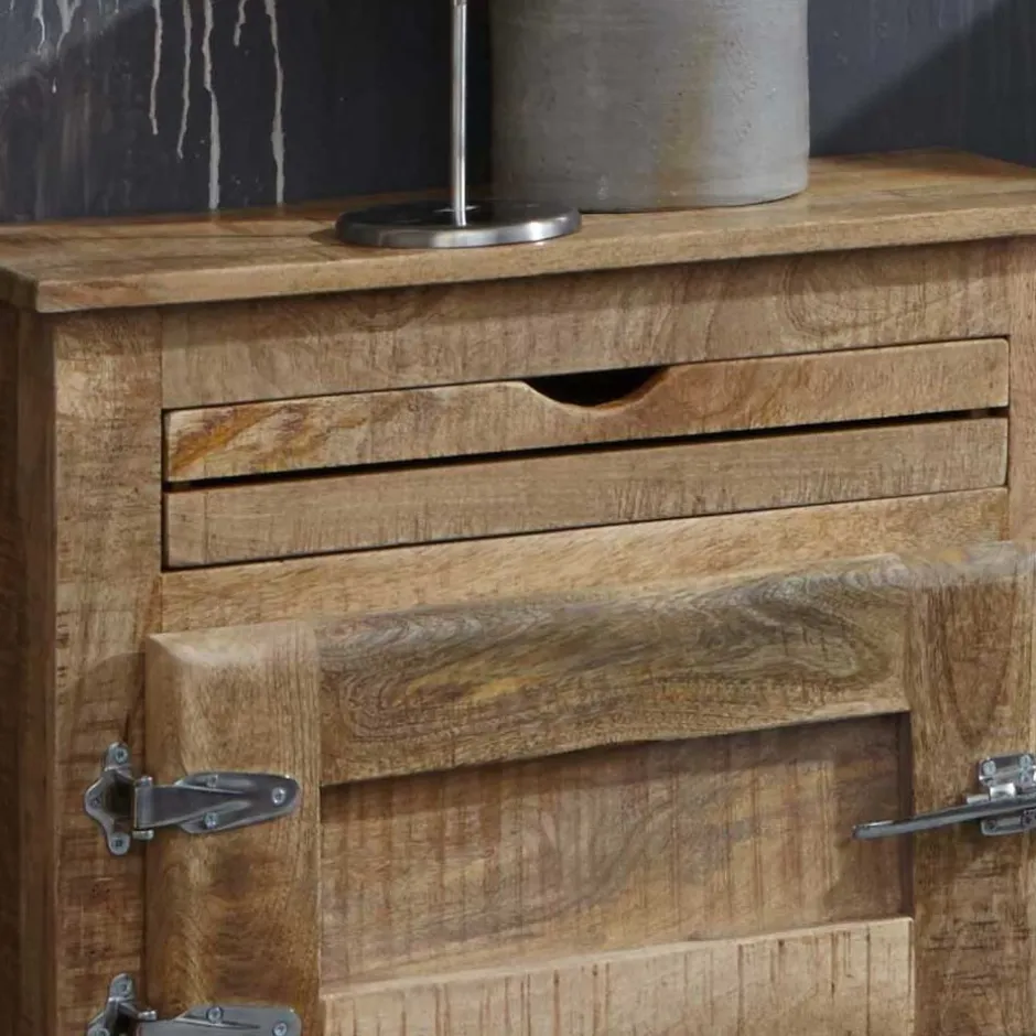 Wohnen Massivholz Badmöbel aus Mango - Suennas (fünfteilig)