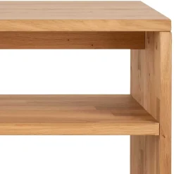 Wohnen Massivholz Bettbank mit Ablage - Emangov