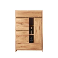 Massivholz Brotschrank Salomonia aus Kernbuche geölt^Wohnen Discount