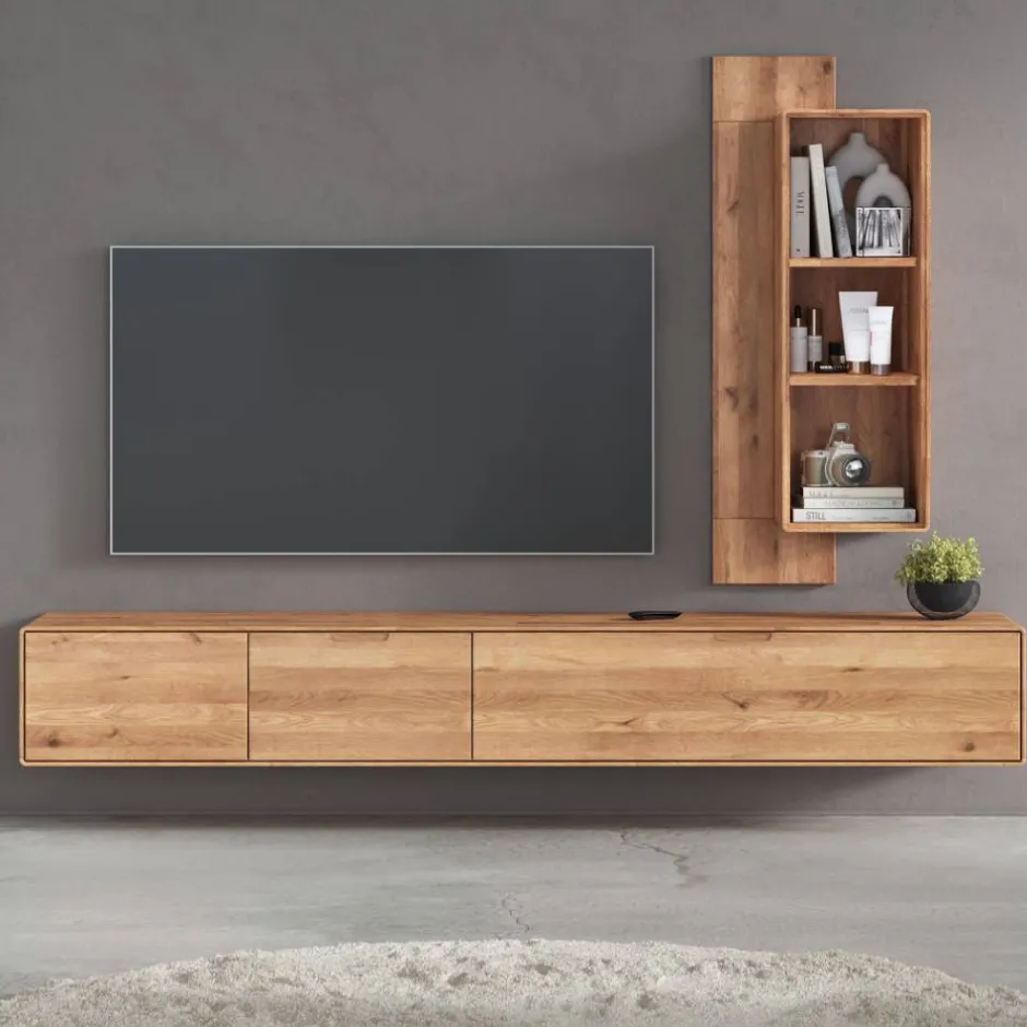 Massivholz Design-Wohnwand Möbelset - Holiday (zweiteilig)^Wohnen Online
