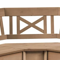 Wohnen Massivholz Eckbank Giurgia aus Kiefer Landhaus