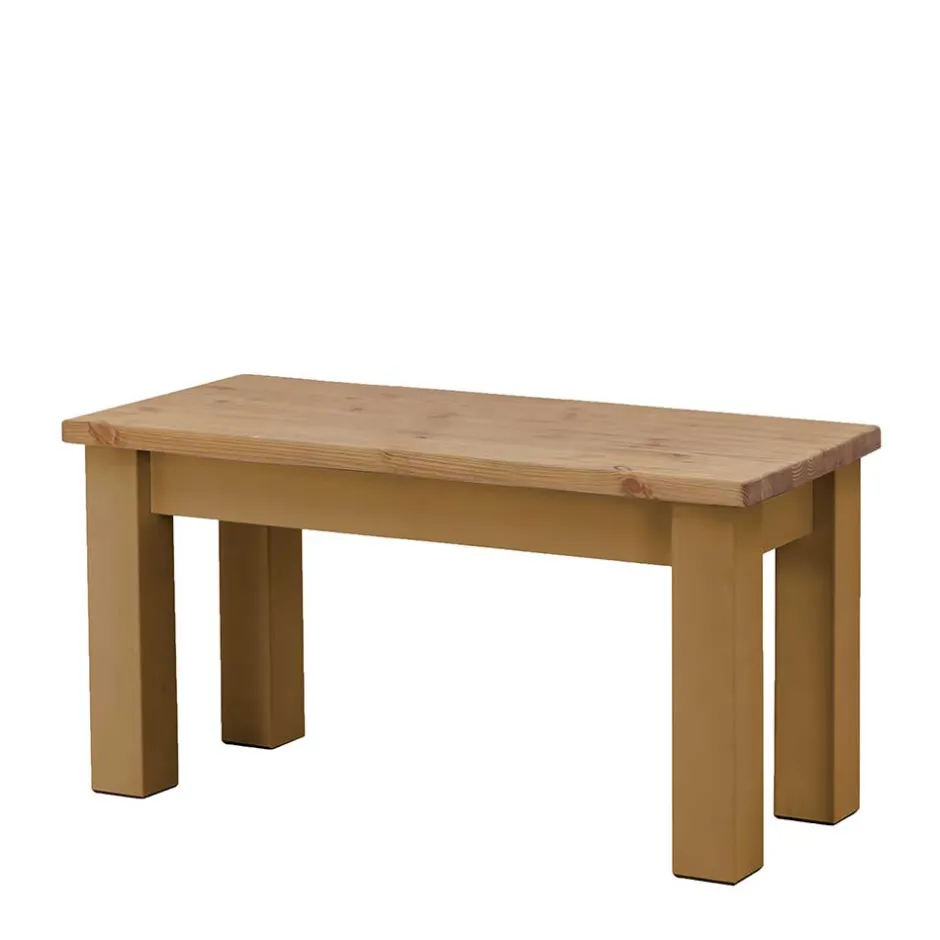 Massivholz Esstischbank in Kiefer Laugenfarbig - Bowie^Wohnen Discount