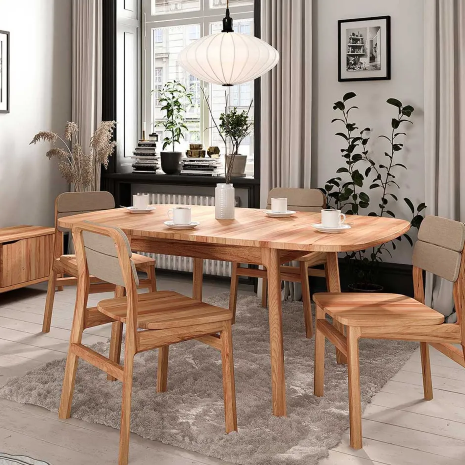 Wohnen Massivholz Esszimmertisch zum Ausziehen - Lana