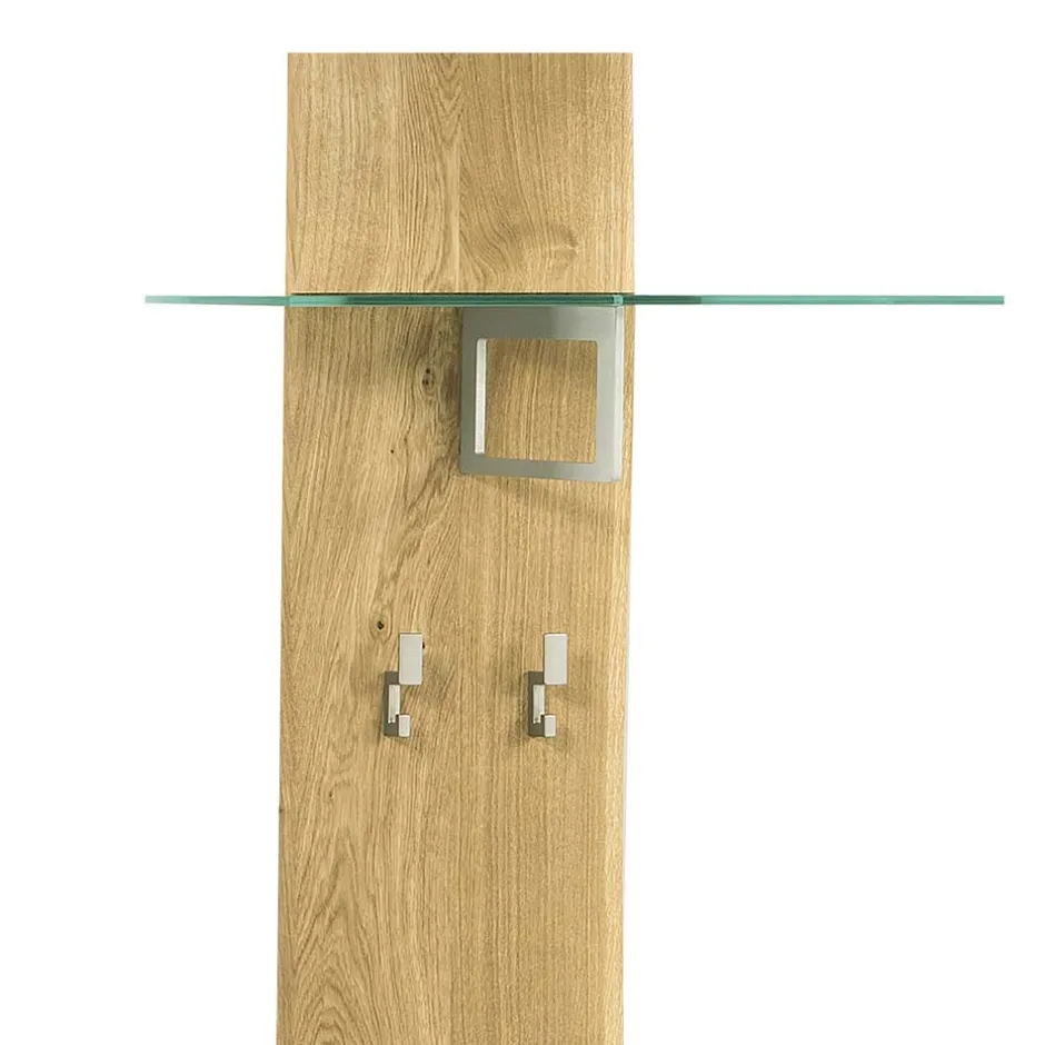 Wohnen Massivholz Flurmöbel Set aus Eiche - Avidora (vierteilig)