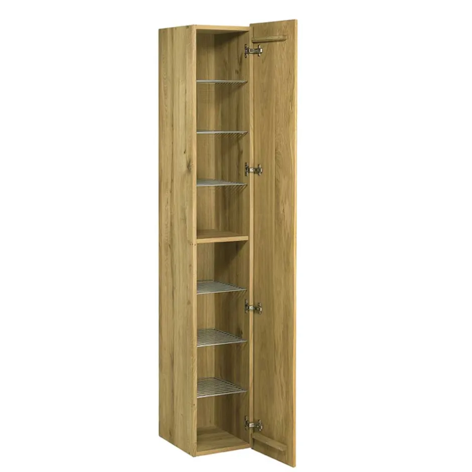 Wohnen Massivholz Flurmöbel Set aus Eiche - Avidora (vierteilig)