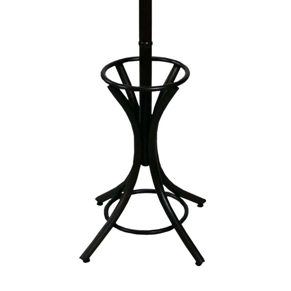 Wohnen Massivholz Garderobenständer in Schwarz - Wega