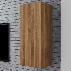 Massivholz Hängeschrank Vaskov aus Wildeiche geölt^Wohnen Discount