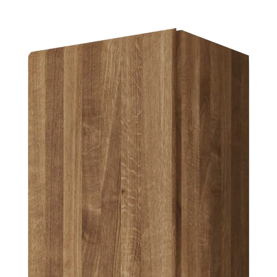 Massivholz Hängeschrank Vaskov aus Wildeiche geölt^Wohnen Discount