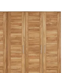 Wohnen Massivholz Kleiderschrank Cranos aus Wildeiche