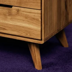 Wohnen Massivholz Kombi-Kommode in Natur geölt - Eavy I