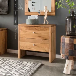 Wohnen Massivholz Kommode Delvestra für Flur