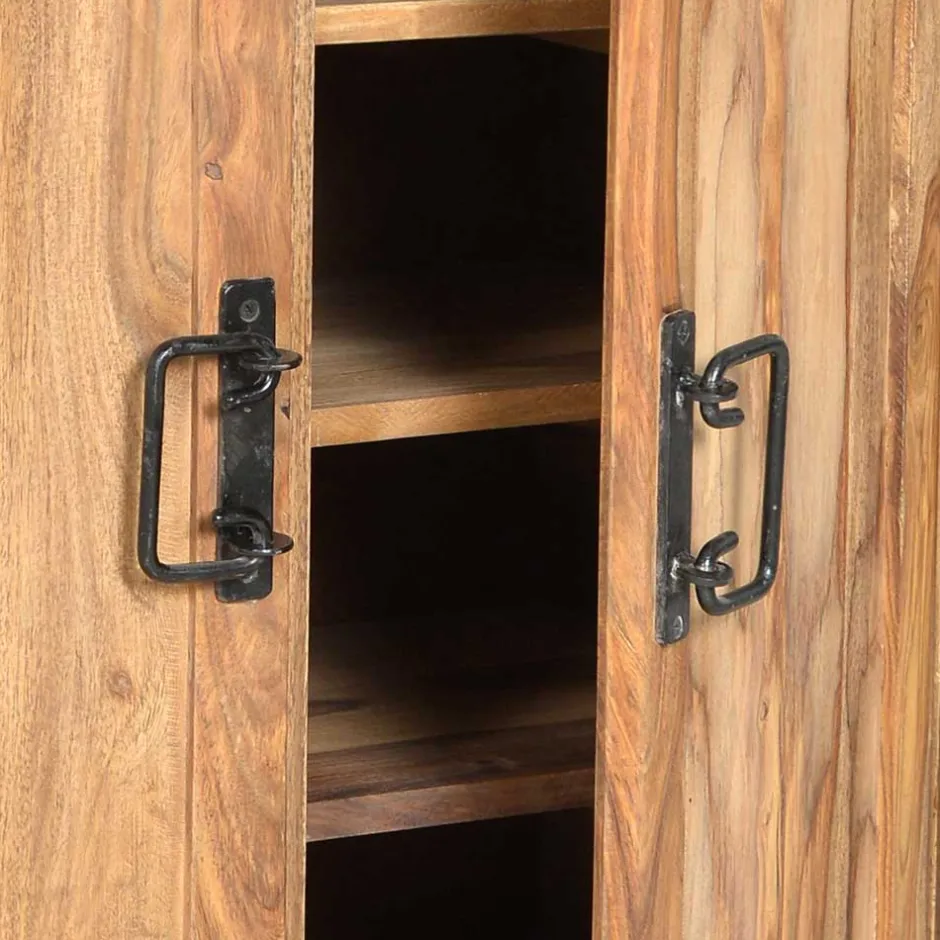 Wohnen Massivholz Kommode Mendoza aus Akazie Massivholz