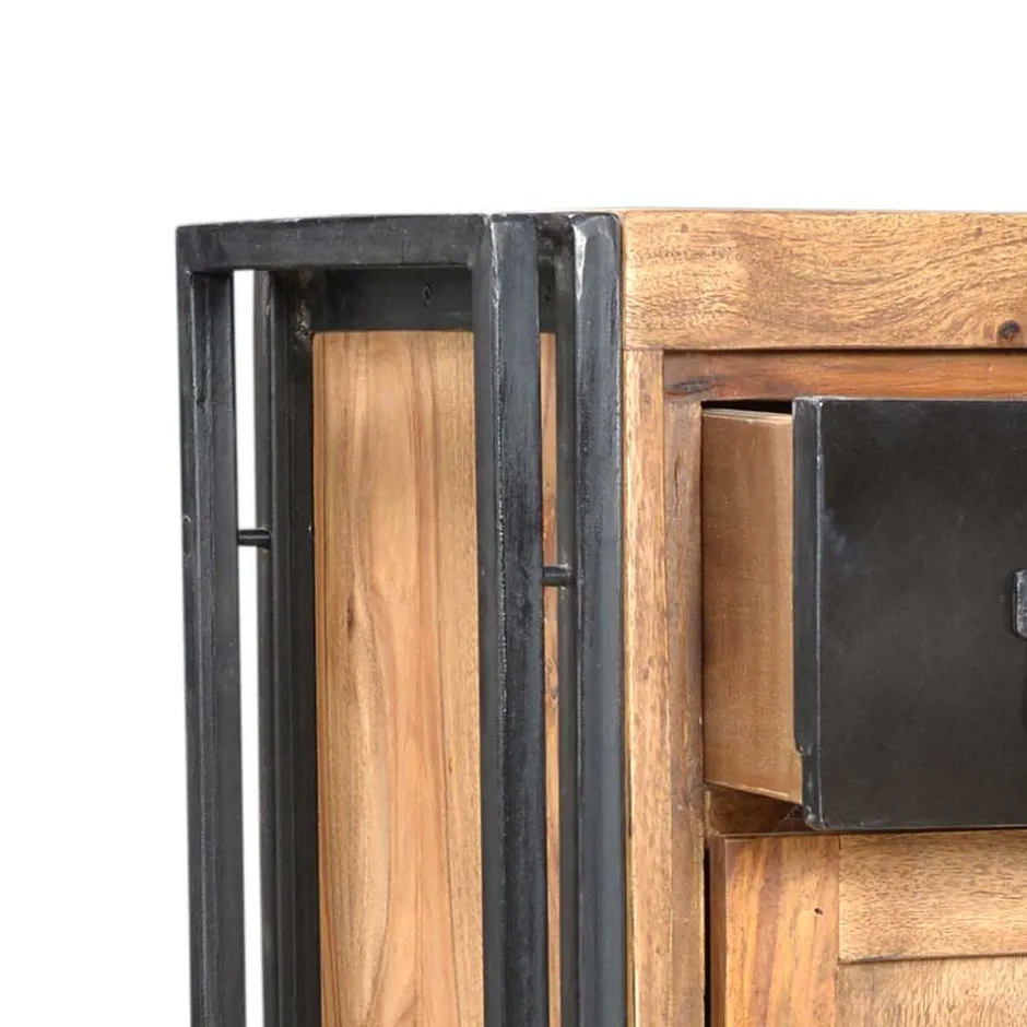 Wohnen Massivholz Kommode Mendoza aus Akazie Massivholz