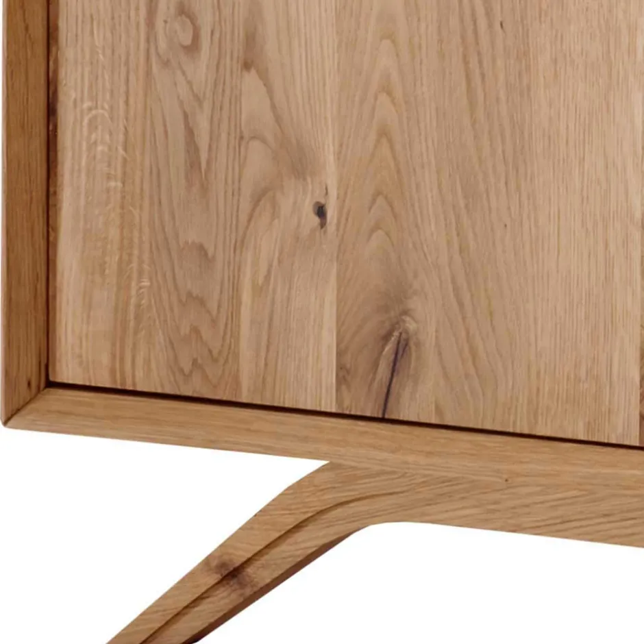 Wohnen Massivholz Lowboard für TV 180x50x50 cm - Lampione