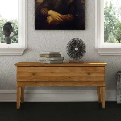 Massivholz Lowboard Masdamos aus Wildeiche geölt^Wohnen