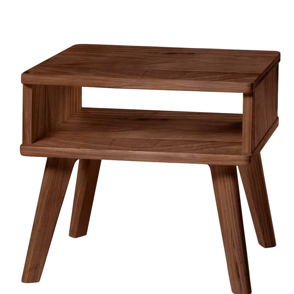 Wohnen Massivholz Nachtkonsole aus Nussbaum - Bordona