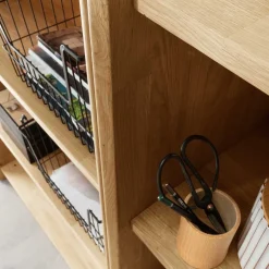 Massivholz Office Regal für Aktenordner - Melanie^Wohnen Outlet