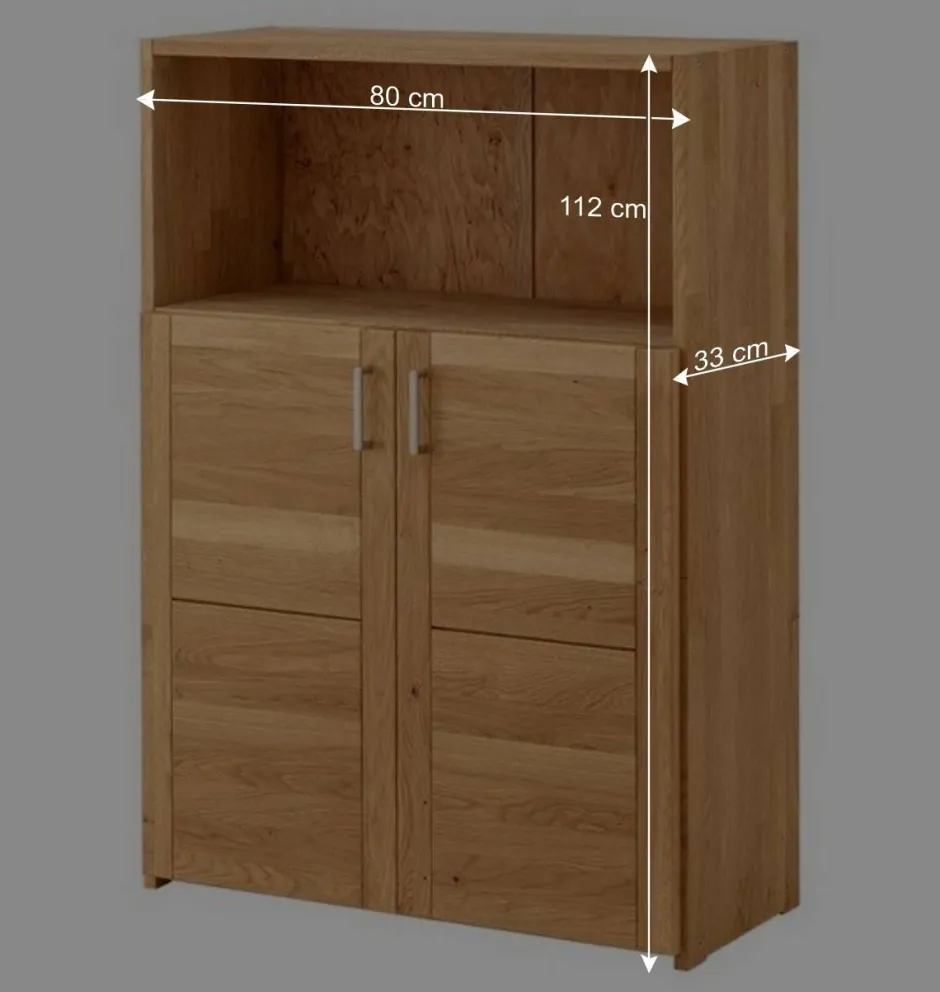 Massivholz Office-Schrank aus Wildeiche - Rosenna^Wohnen Hot