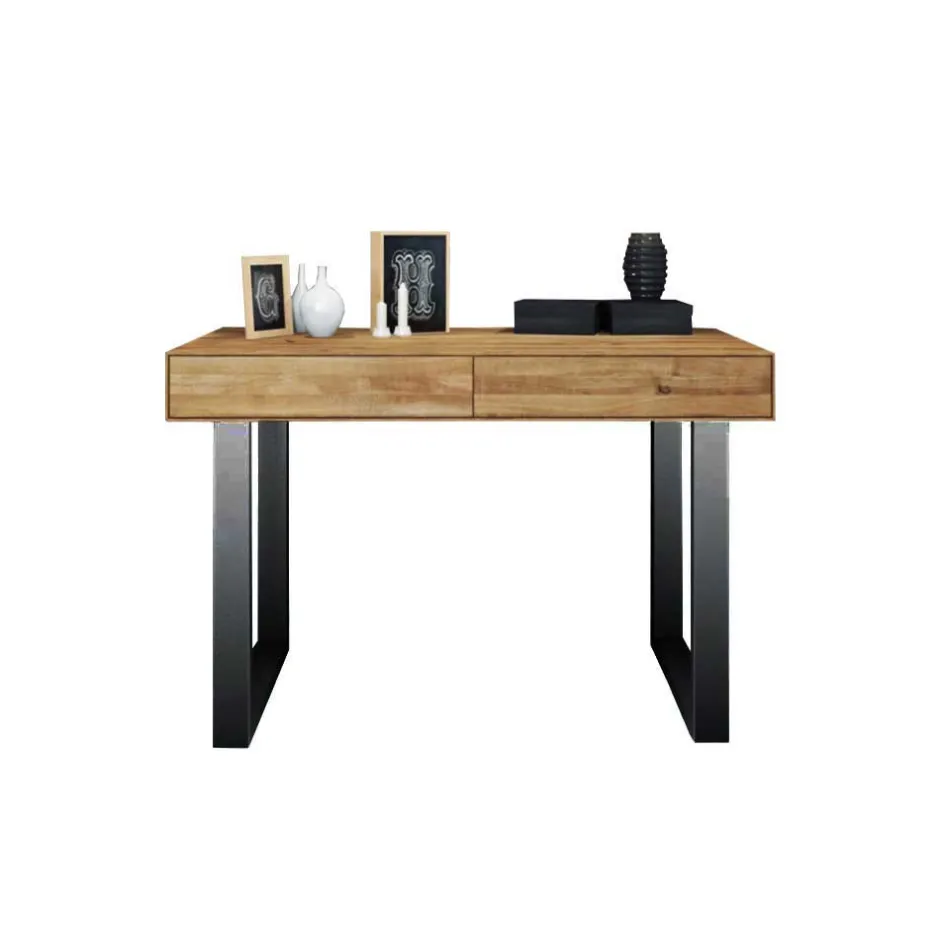 Wohnen Massivholz Schminktisch Manzey aus Wildeiche Massivholz