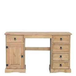 Massivholz Schreibtisch Landhaus Mexiko - Jardino^Wohnen Discount