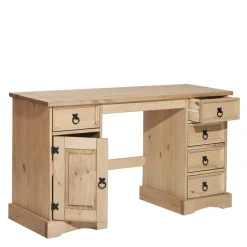 Massivholz Schreibtisch Landhaus Mexiko - Jardino^Wohnen Discount