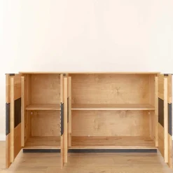 Wohnen Massivholz Sideboard aus Eiche - Eribella