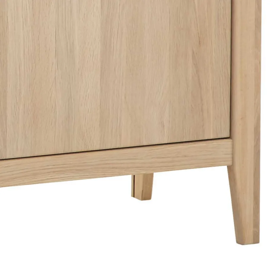 Massivholz Sideboard in Eiche Bianco - Vangus^Wohnen New